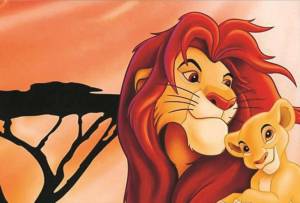 Раскраска король лев для детей #11 #348306