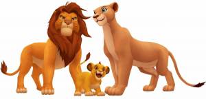 Раскраска король лев для детей #12 #348307