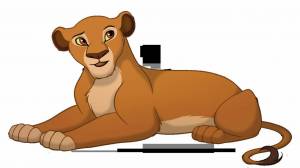 Раскраска король лев для детей #16 #348311