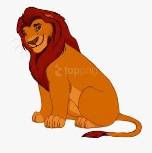 Раскраска король лев для детей #18 #348313