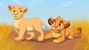 Раскраска король лев для детей #23 #348318
