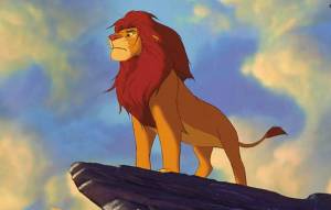 Раскраска король лев для детей #28 #348323