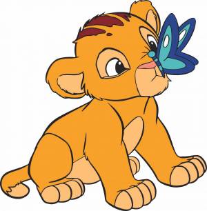 Раскраска король лев для детей #29 #348324