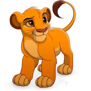 Раскраска король лев для детей #30 #348325