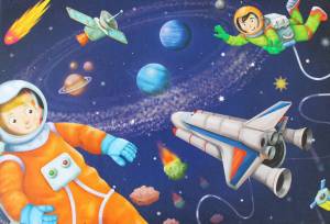 Раскраска космос для детей 5 6 лет #1 #348607