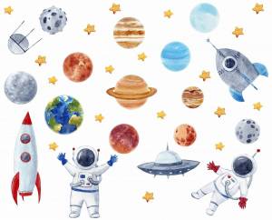 Раскраска космос и планеты для детей #1 #348646