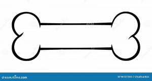 Раскраска косточка для собаки #11 #348741