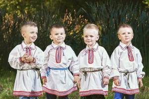 Раскраска костюм белорусский национальный для детей #28 #348858