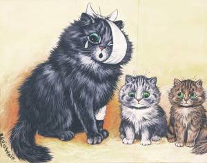 Раскраска кот и лодыри #31 #349344