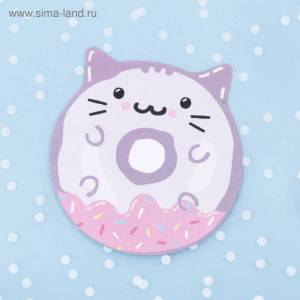 Раскраска котик пончик #5 #350436