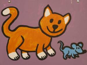 Раскраска котика для детей 4 5 лет #31 #350793