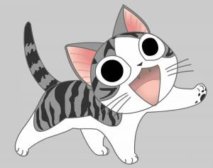 Раскраска котов как аниме #2 #351100