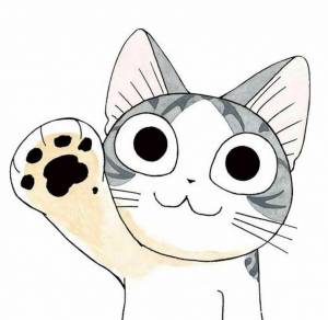 Раскраска котов как аниме #5 #351103
