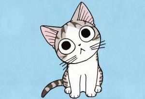 Раскраска котов как аниме #36 #351134