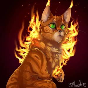 Раскраска коты воители огнезвезд #10 #351222