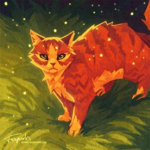 Раскраска коты воители огнезвезд #20 #351232