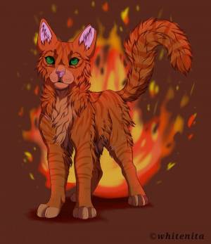 Раскраска коты воители огнезвезд #35 #351247