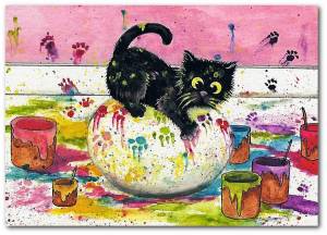 Раскраска котэ для детей #14 #351364
