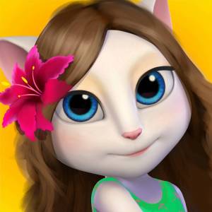 Раскраска кошечка анжела #4 #351743