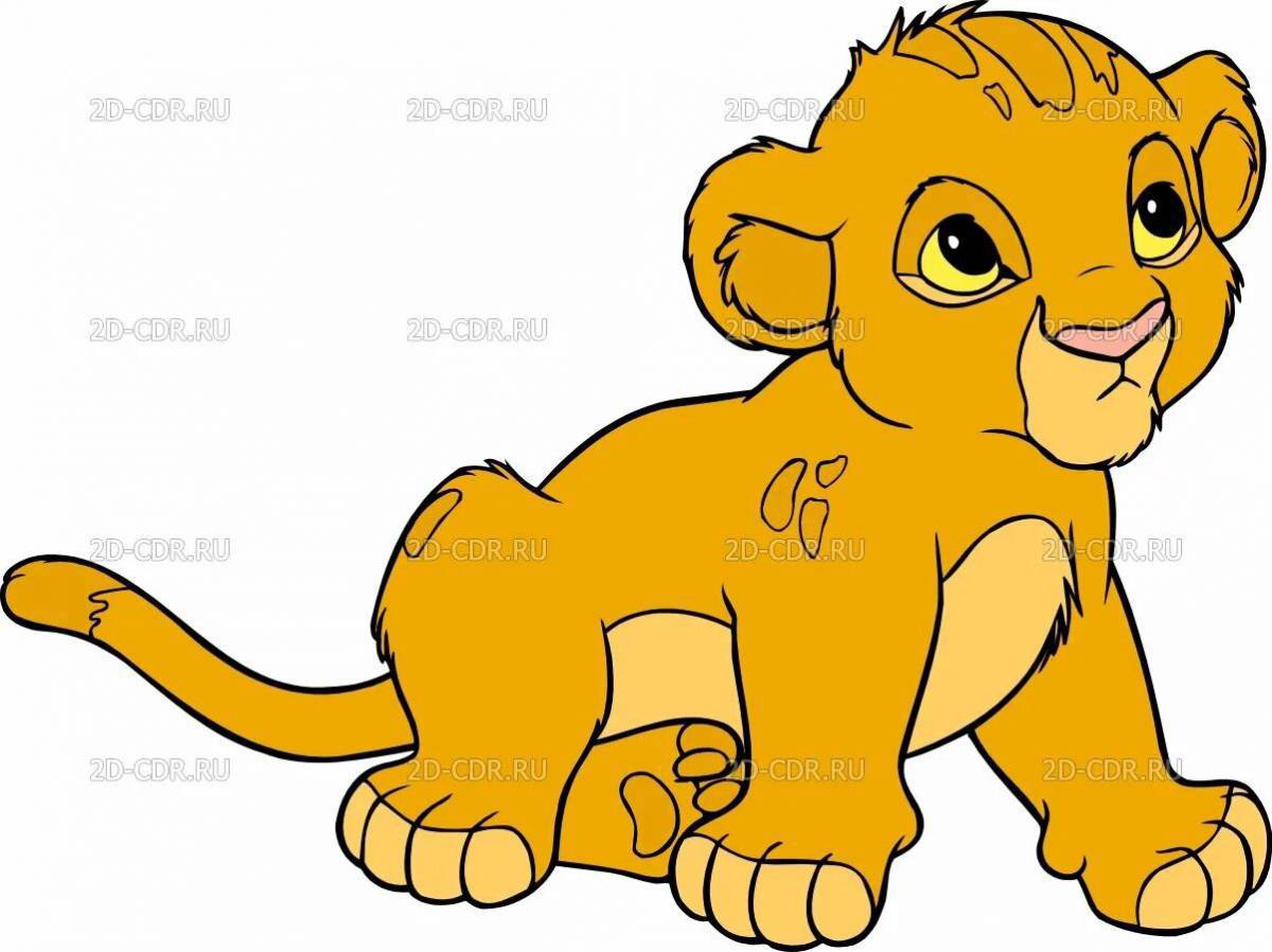 Король лев для детей #13