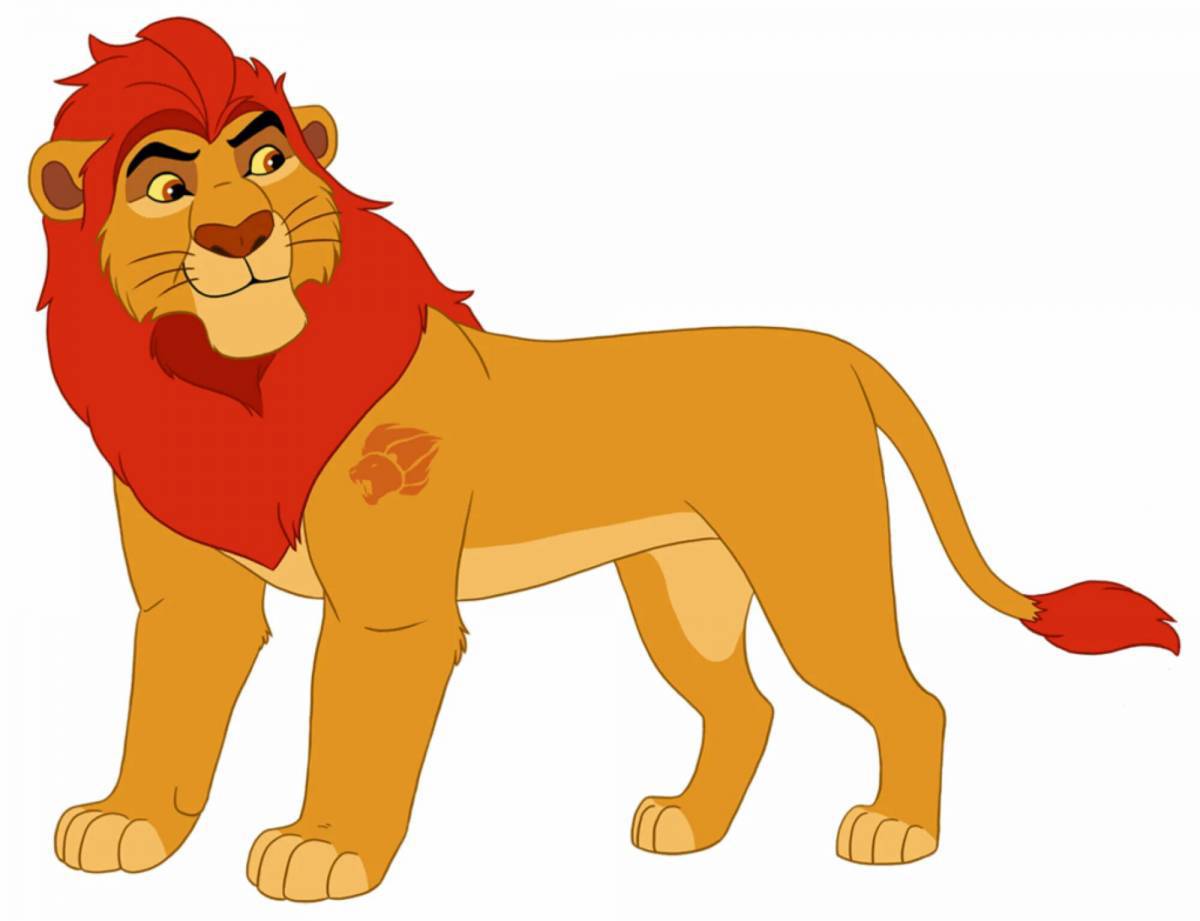 Король лев для детей #15