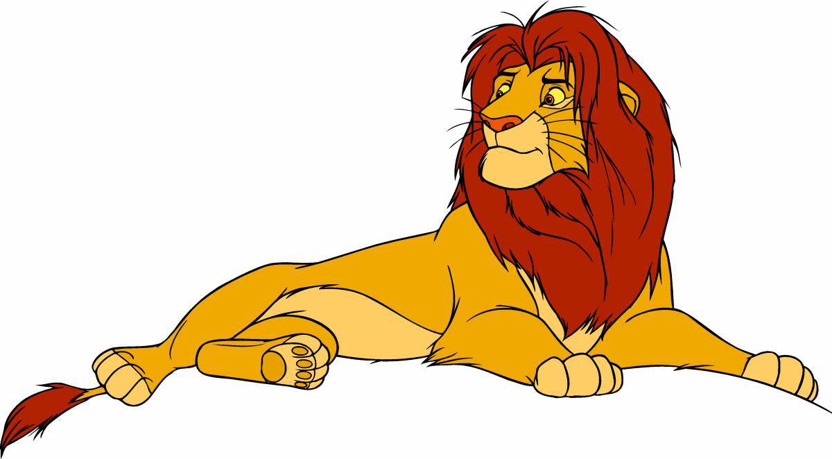Король лев для детей #17