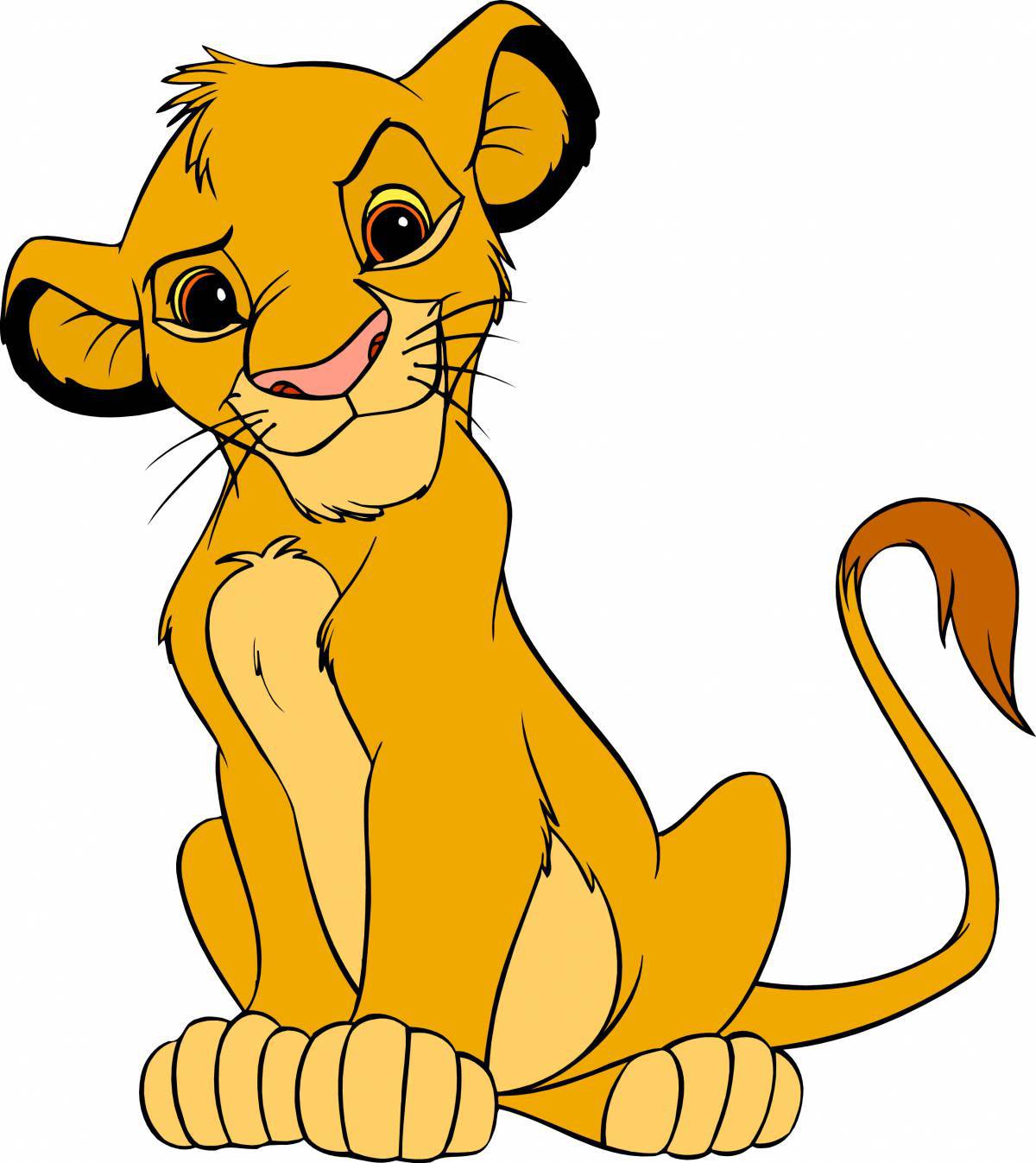 Король лев для детей #22