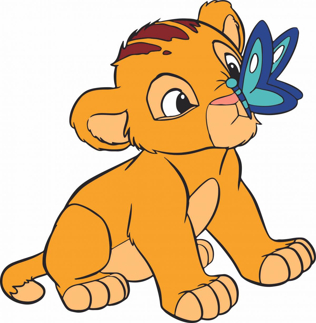 Король лев для детей #29