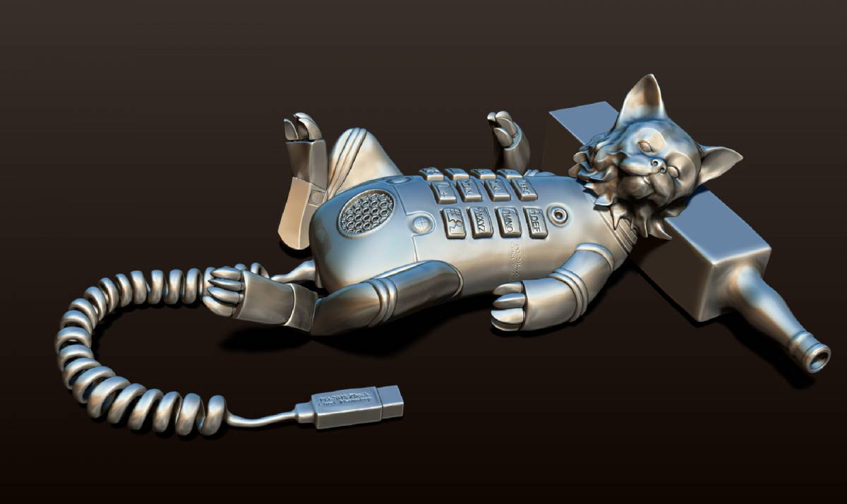 Кот робот #27