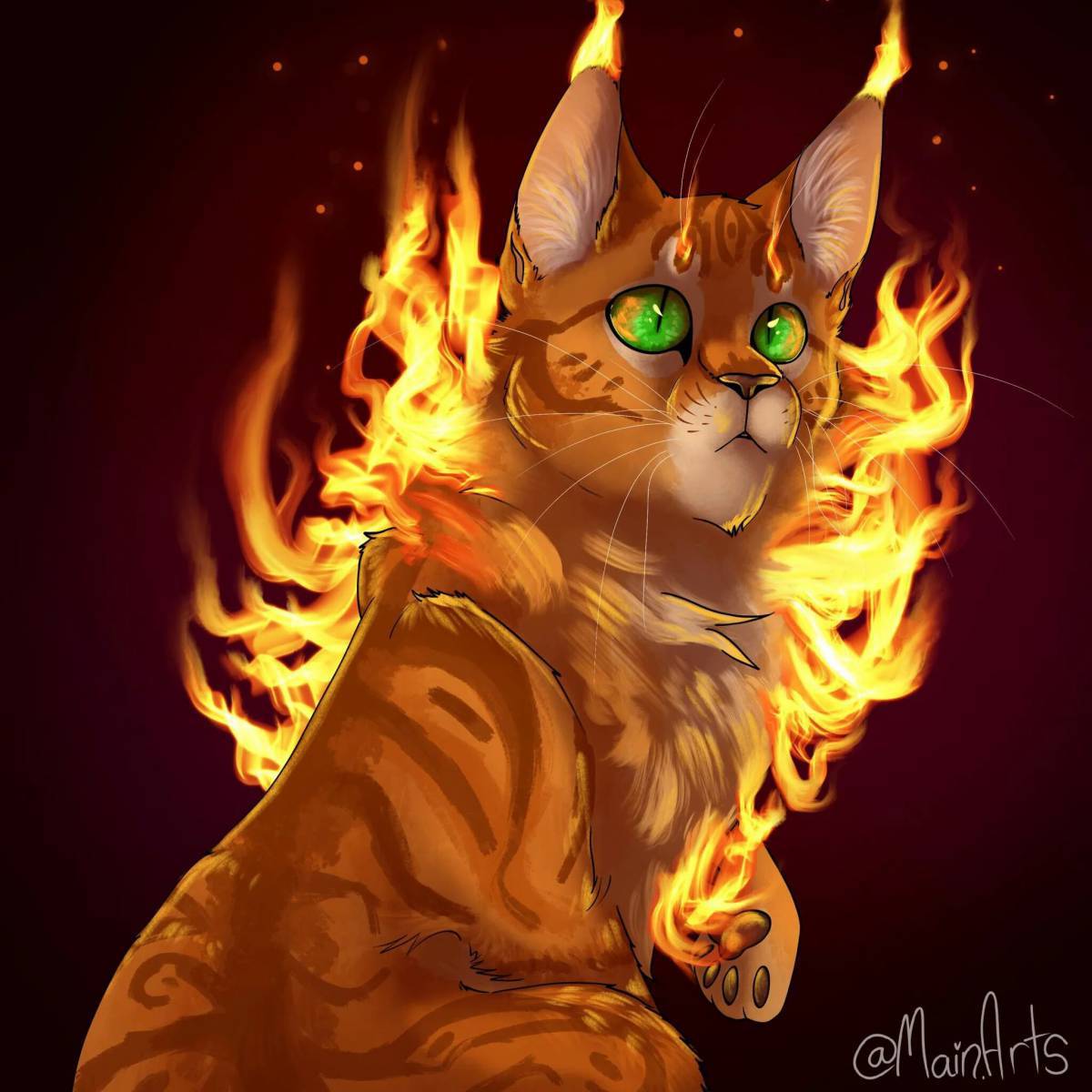 Коты воители огнезвезд #10