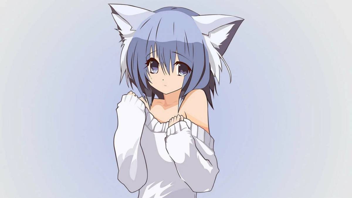 Кошка девочка