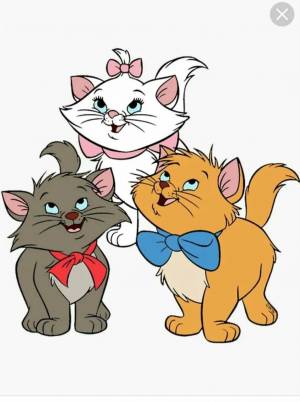 Раскраска кошечки собачки для детей мультсериал #22 #352116