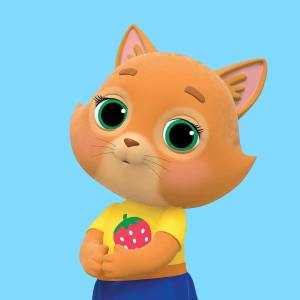 Раскраска кошечки собачки мультфильм #8 #352209