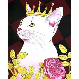 Раскраска кошка королева #29 #352626
