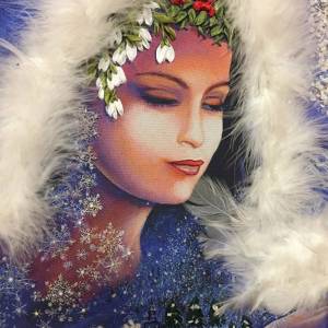 Раскраска красавица зима #11 #353764