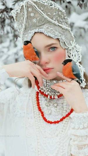 Раскраска красавица зима #30 #353783