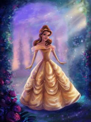 Раскраска красивая принцесса #3 #353941