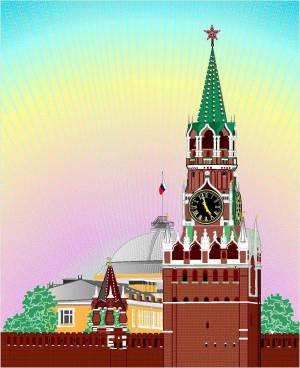 Раскраска кремль для детей дошкольного возраста #8 #355451