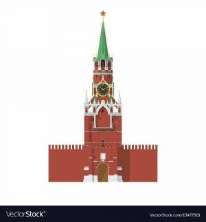 Раскраска кремль для детей дошкольного возраста #19 #355462