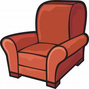 Раскраска кресло для детей 3 4 лет #5 #355639