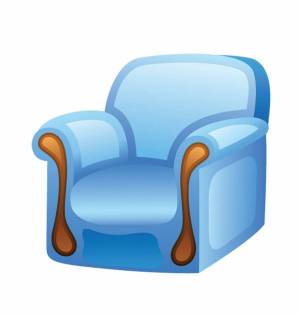 Раскраска кресло для детей 3 4 лет #14 #355648