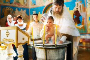 Раскраска крещение для детей православные #35 #355790