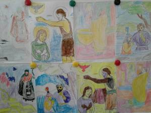 Раскраска крещение руси для детей #4 #355821