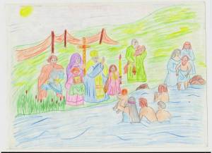 Раскраска крещение руси для детей #5 #355822