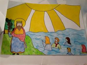 Раскраска крещение руси для детей #32 #355849