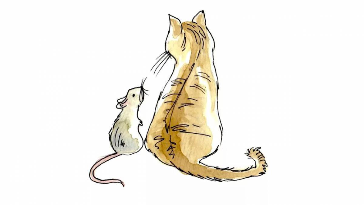 Кошка и мышка #35