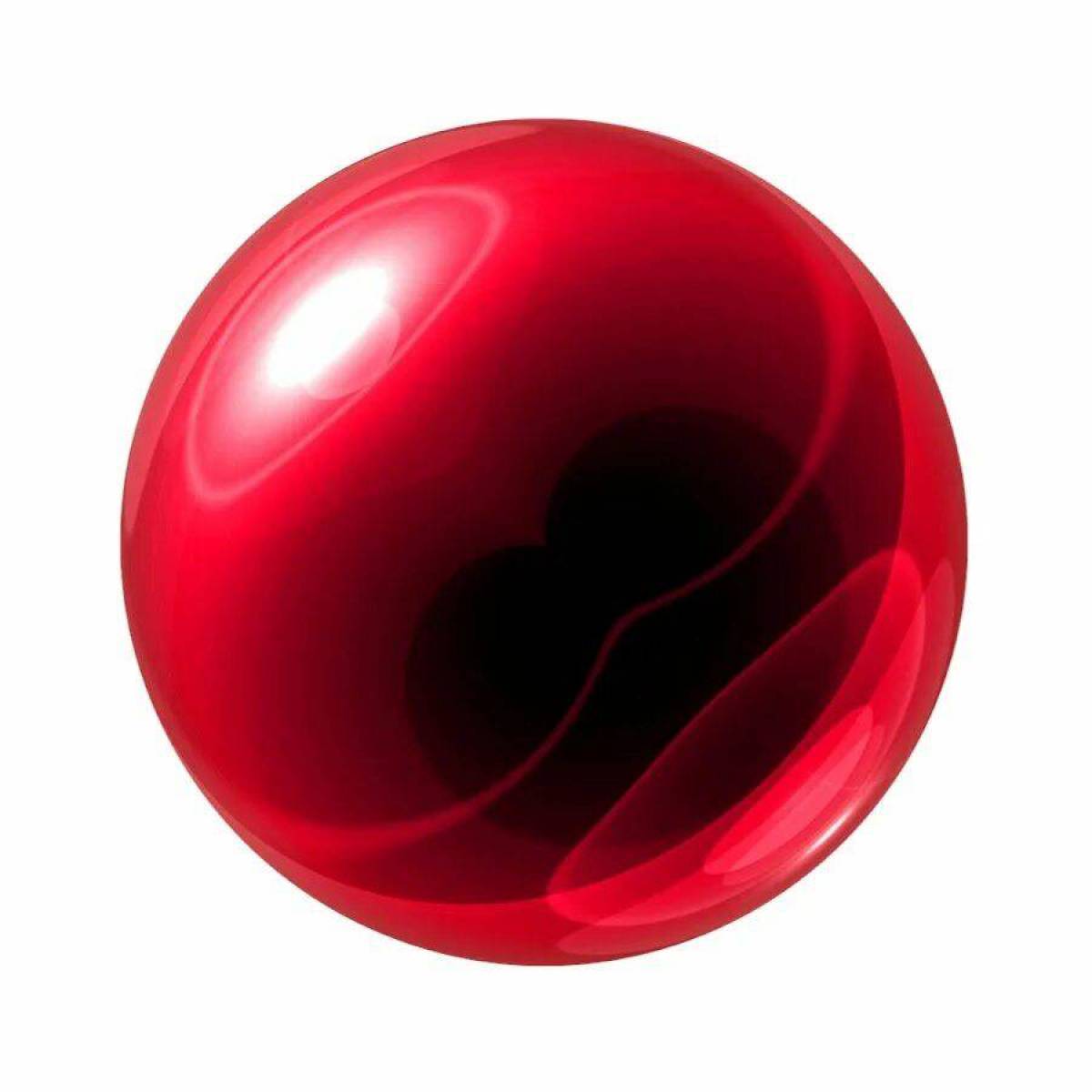 Красный шар #28