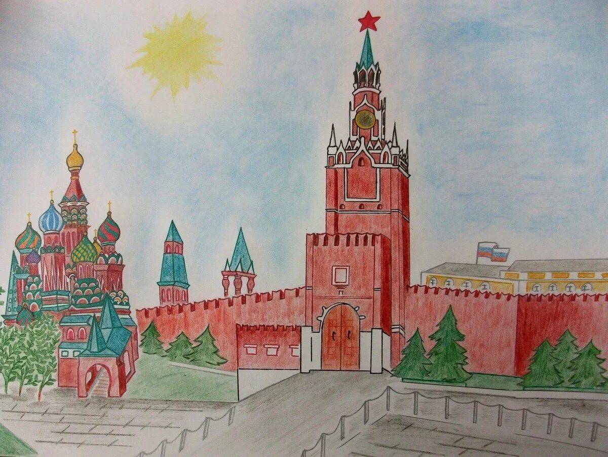 Кремль для детей дошкольного возраста #7