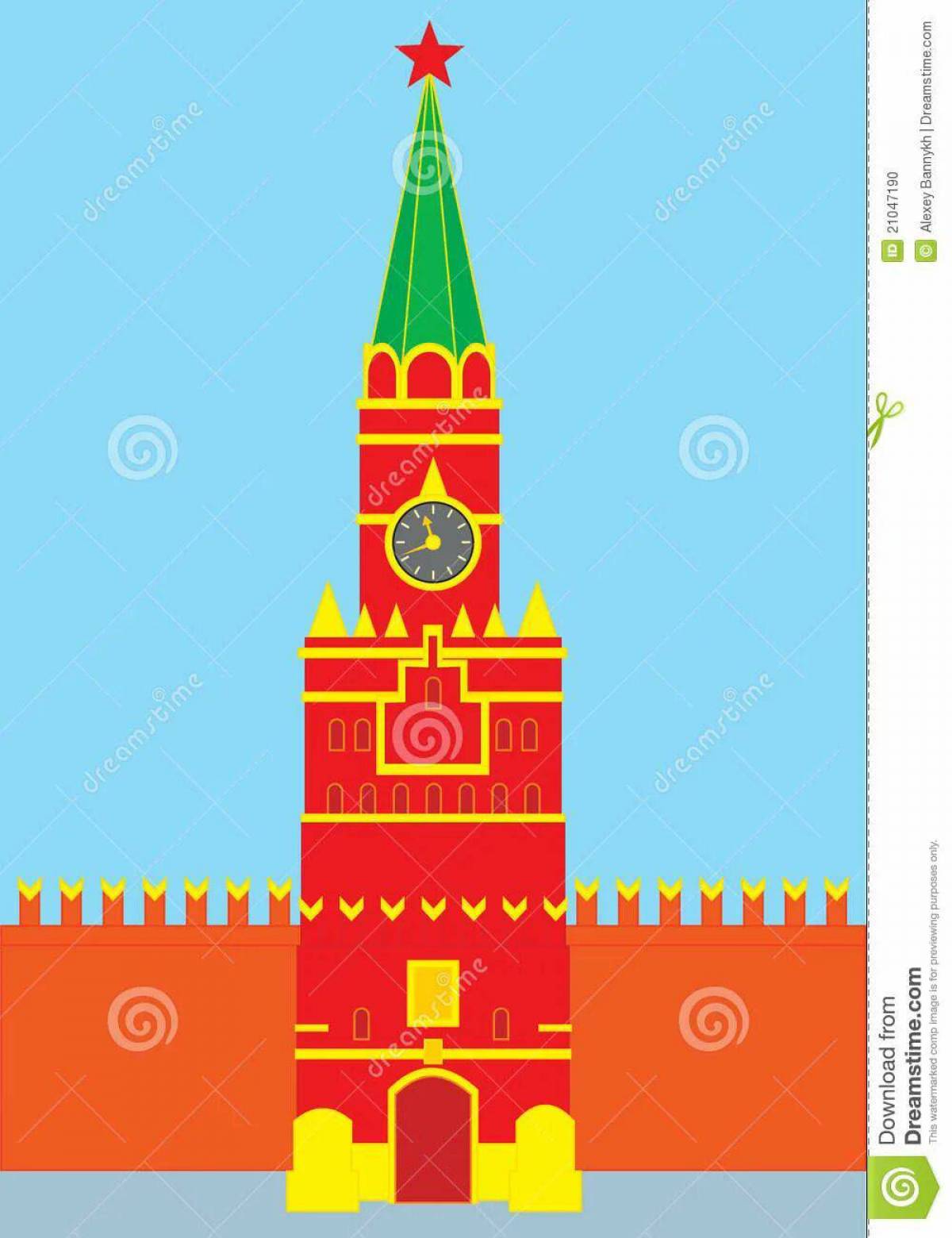 Кремль для детей дошкольного возраста #11