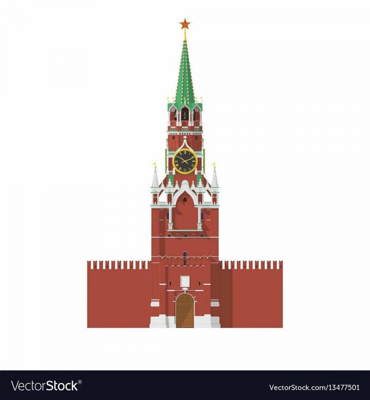 Кремль для детей дошкольного возраста #19